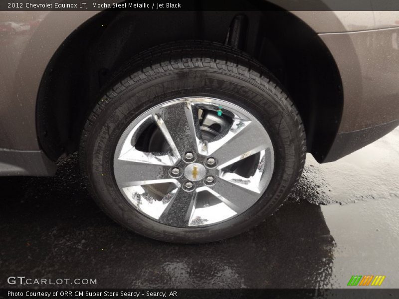 Mocha Steel Metallic / Jet Black 2012 Chevrolet Equinox LT