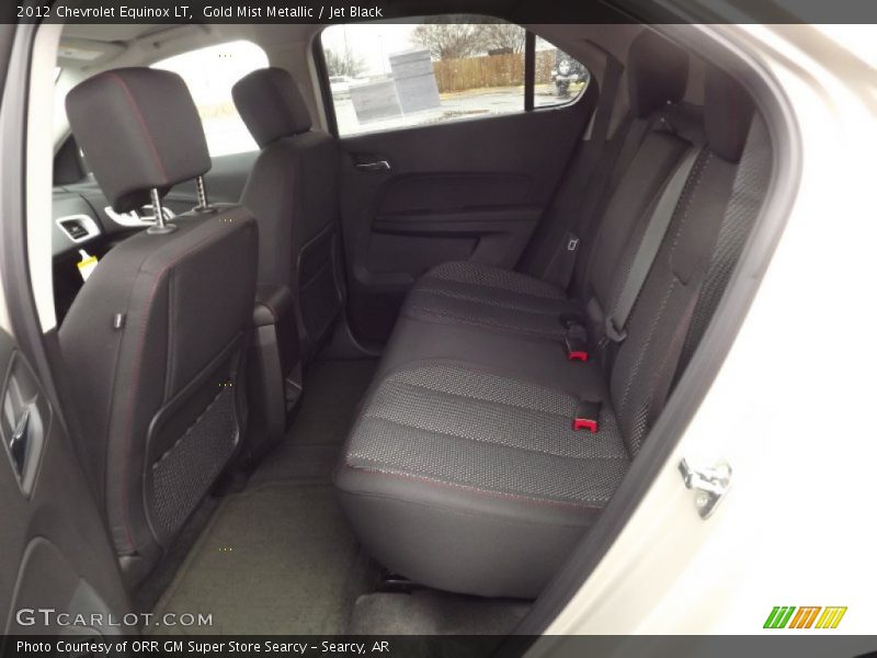 Gold Mist Metallic / Jet Black 2012 Chevrolet Equinox LT