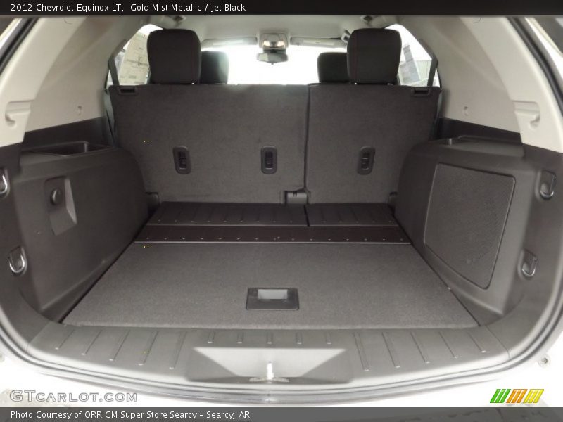Gold Mist Metallic / Jet Black 2012 Chevrolet Equinox LT