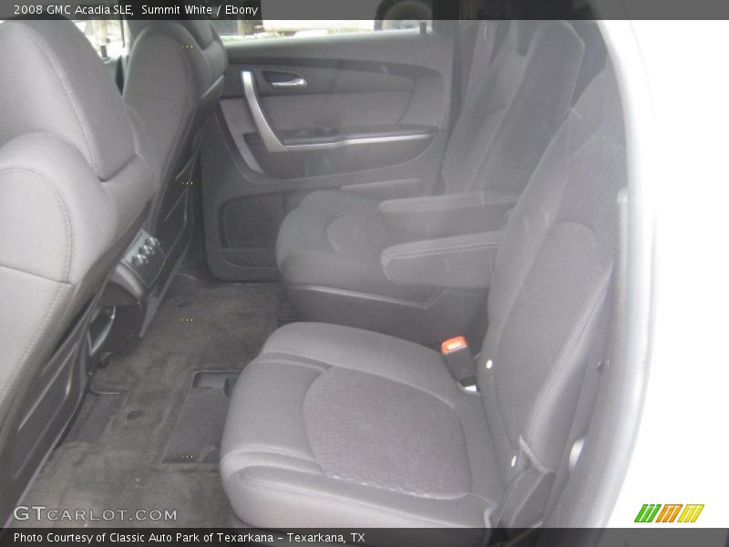 Summit White / Ebony 2008 GMC Acadia SLE