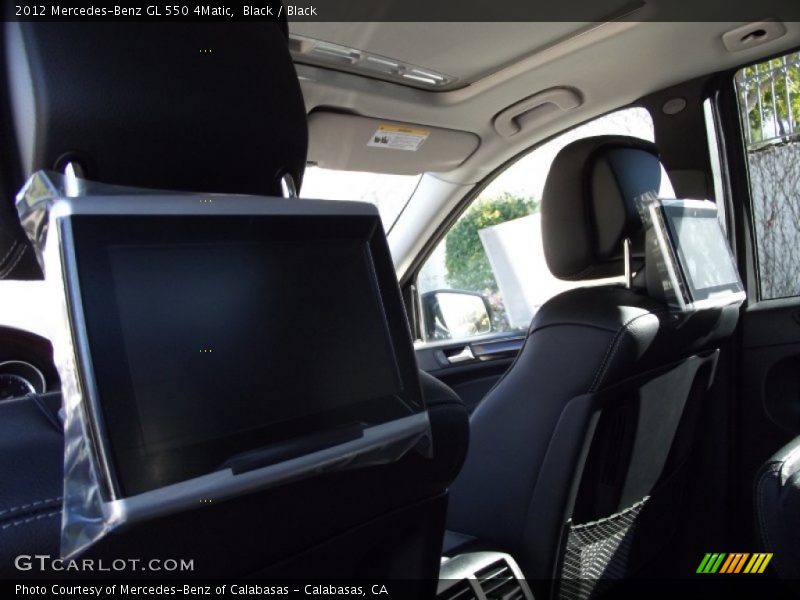 Black / Black 2012 Mercedes-Benz GL 550 4Matic