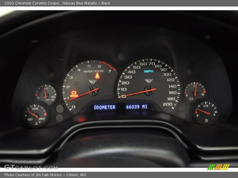  2000 Corvette Coupe Coupe Gauges