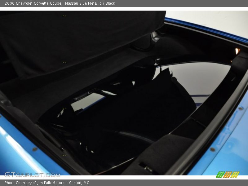 Nassau Blue Metallic / Black 2000 Chevrolet Corvette Coupe