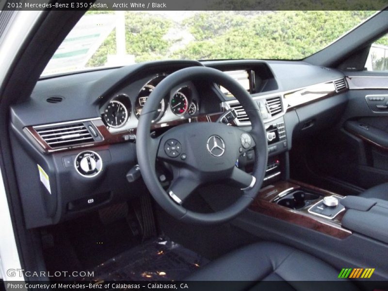 Dashboard of 2012 E 350 Sedan