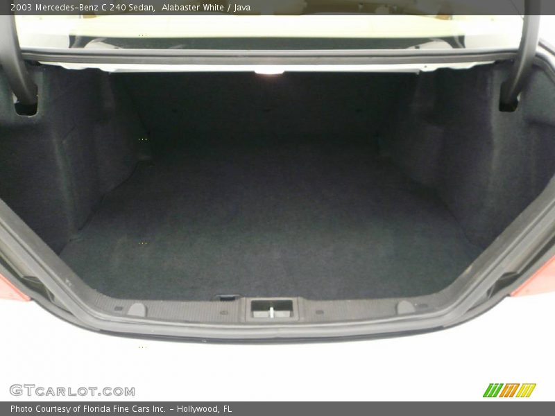 Alabaster White / Java 2003 Mercedes-Benz C 240 Sedan