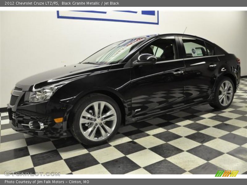 Black Granite Metallic / Jet Black 2012 Chevrolet Cruze LTZ/RS