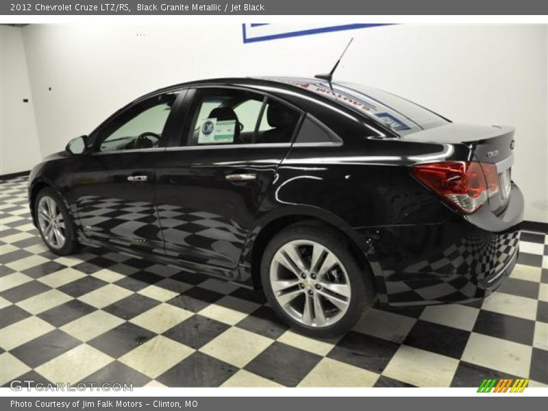 Black Granite Metallic / Jet Black 2012 Chevrolet Cruze LTZ/RS