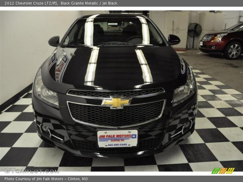 Black Granite Metallic / Jet Black 2012 Chevrolet Cruze LTZ/RS