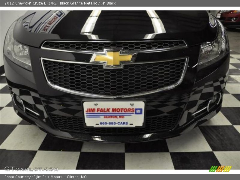 Black Granite Metallic / Jet Black 2012 Chevrolet Cruze LTZ/RS