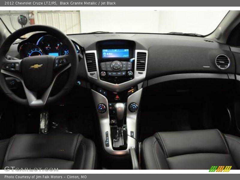 Black Granite Metallic / Jet Black 2012 Chevrolet Cruze LTZ/RS