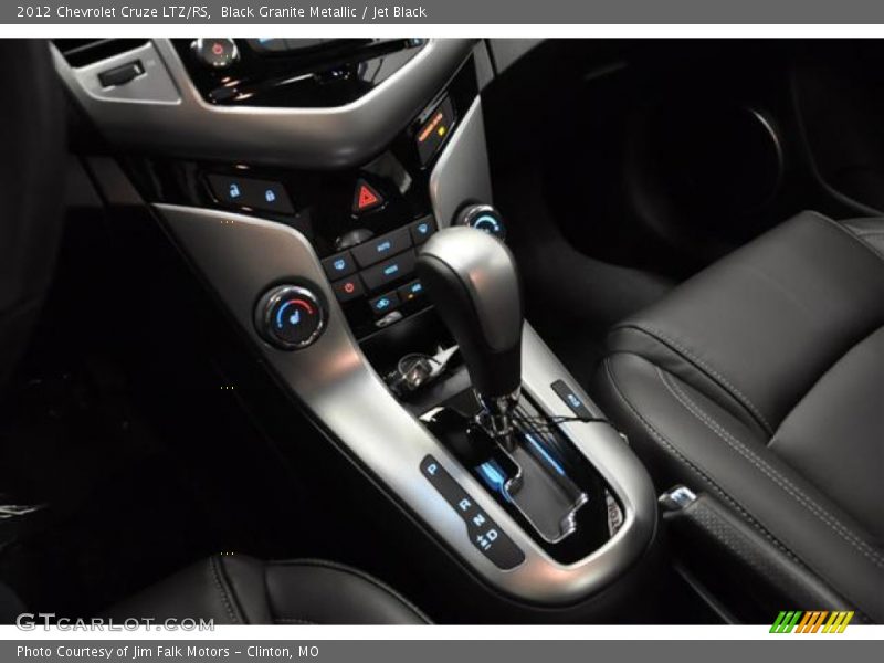 Black Granite Metallic / Jet Black 2012 Chevrolet Cruze LTZ/RS