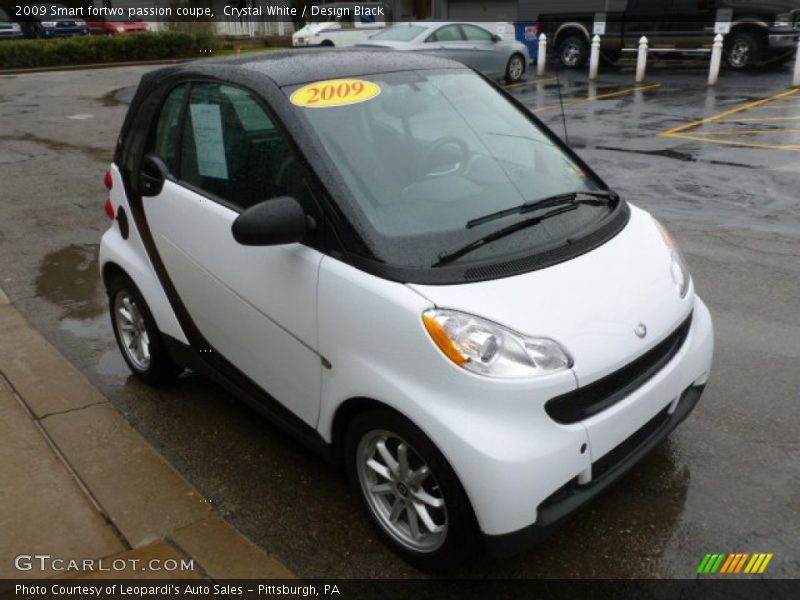Front 3/4 View of 2009 fortwo passion coupe