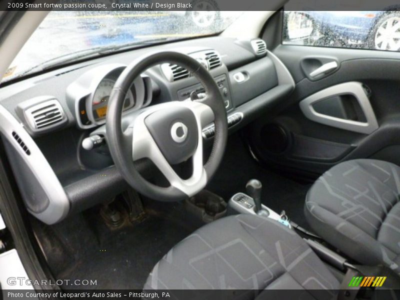 Design Black Interior - 2009 fortwo passion coupe 