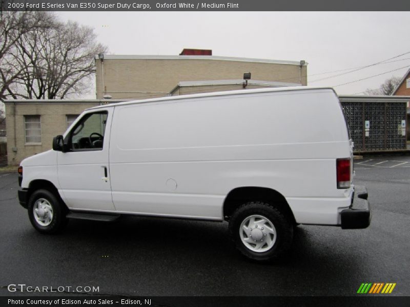 Oxford White / Medium Flint 2009 Ford E Series Van E350 Super Duty Cargo