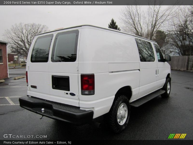 Oxford White / Medium Flint 2009 Ford E Series Van E350 Super Duty Cargo