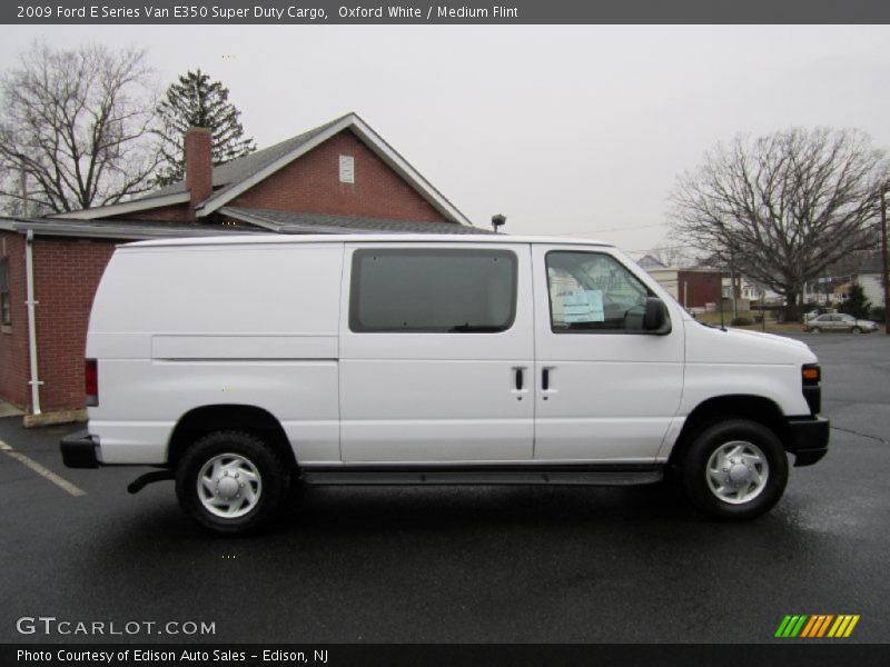 Oxford White / Medium Flint 2009 Ford E Series Van E350 Super Duty Cargo