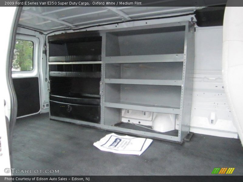 Oxford White / Medium Flint 2009 Ford E Series Van E350 Super Duty Cargo