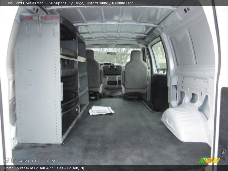 Oxford White / Medium Flint 2009 Ford E Series Van E350 Super Duty Cargo