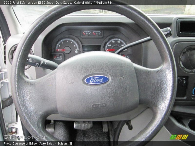 Oxford White / Medium Flint 2009 Ford E Series Van E350 Super Duty Cargo