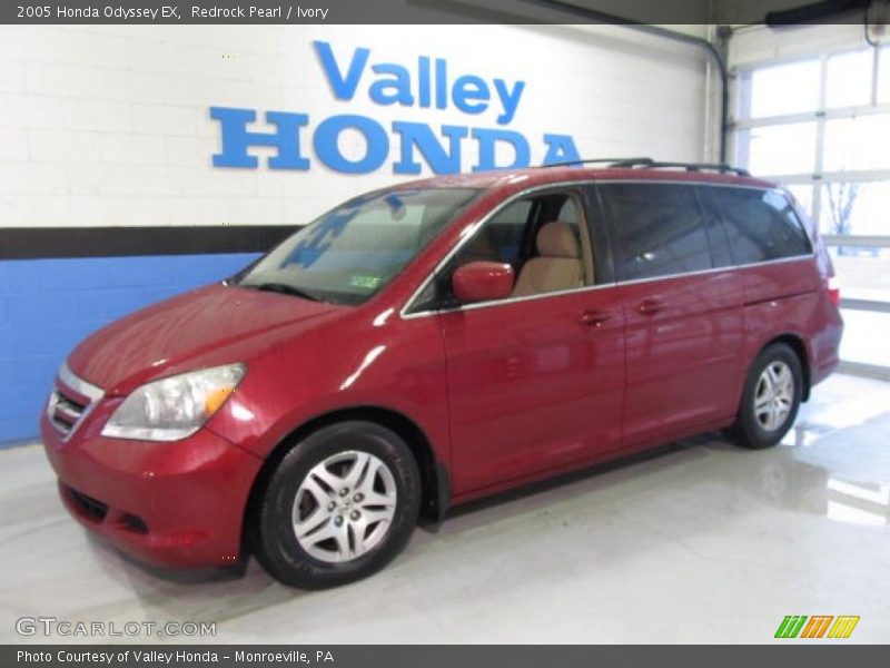 Redrock Pearl / Ivory 2005 Honda Odyssey EX