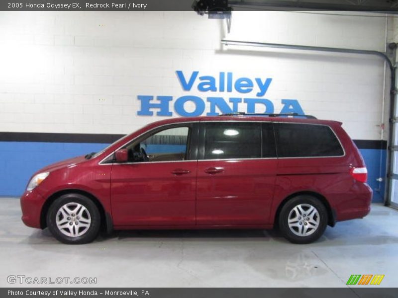 Redrock Pearl / Ivory 2005 Honda Odyssey EX