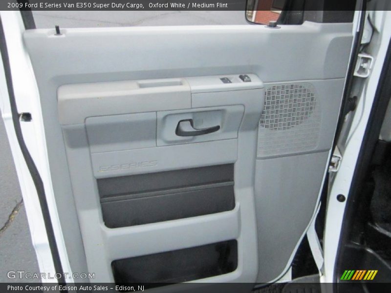 Oxford White / Medium Flint 2009 Ford E Series Van E350 Super Duty Cargo