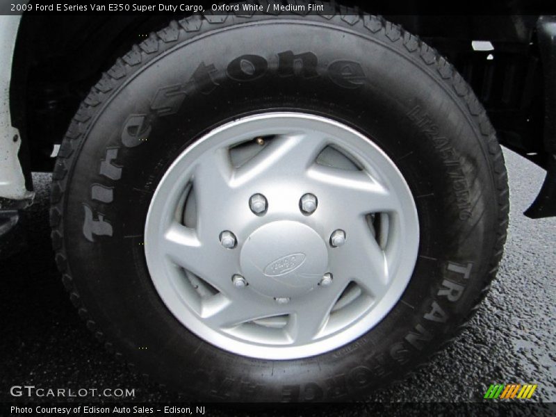 Oxford White / Medium Flint 2009 Ford E Series Van E350 Super Duty Cargo