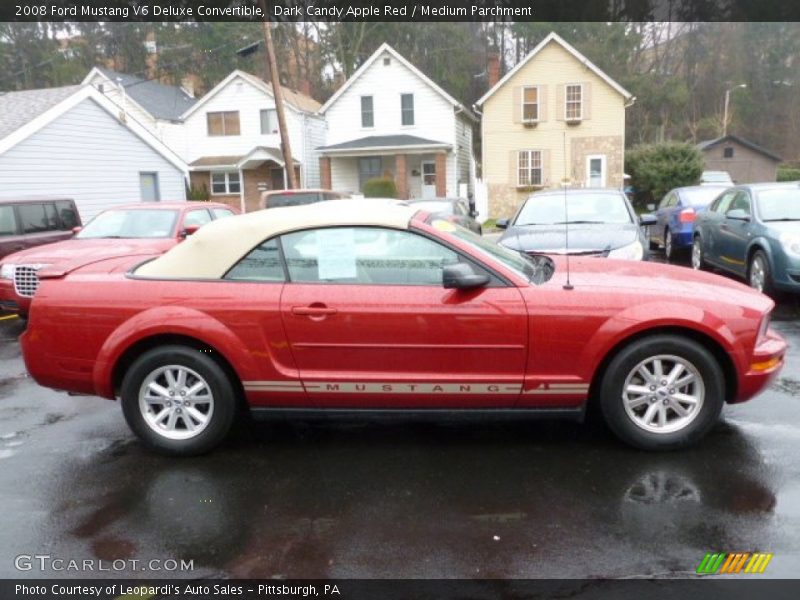  2008 Mustang V6 Deluxe Convertible Dark Candy Apple Red