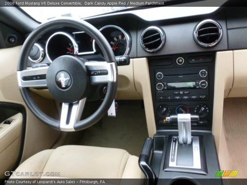 Dashboard of 2008 Mustang V6 Deluxe Convertible
