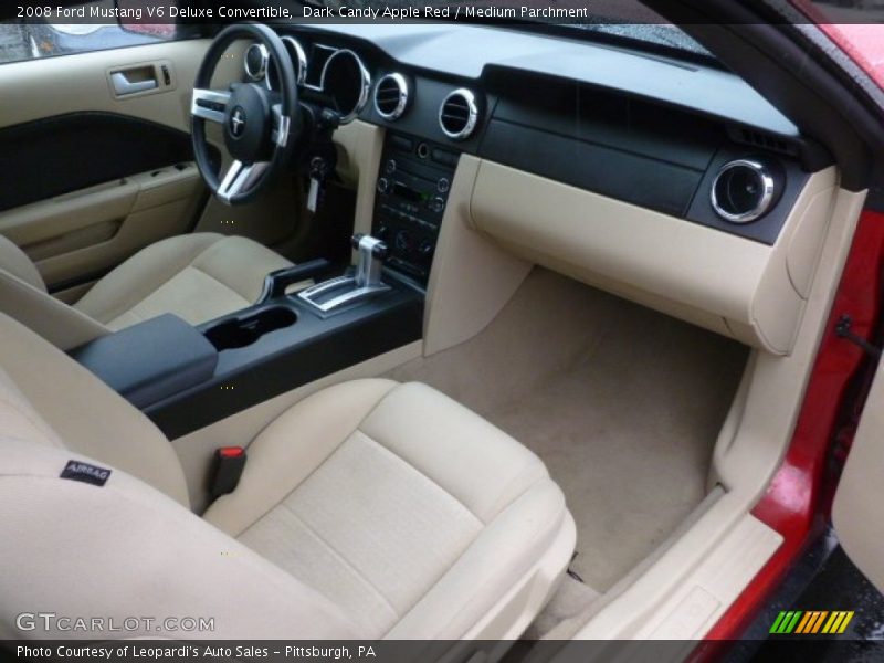 Dashboard of 2008 Mustang V6 Deluxe Convertible
