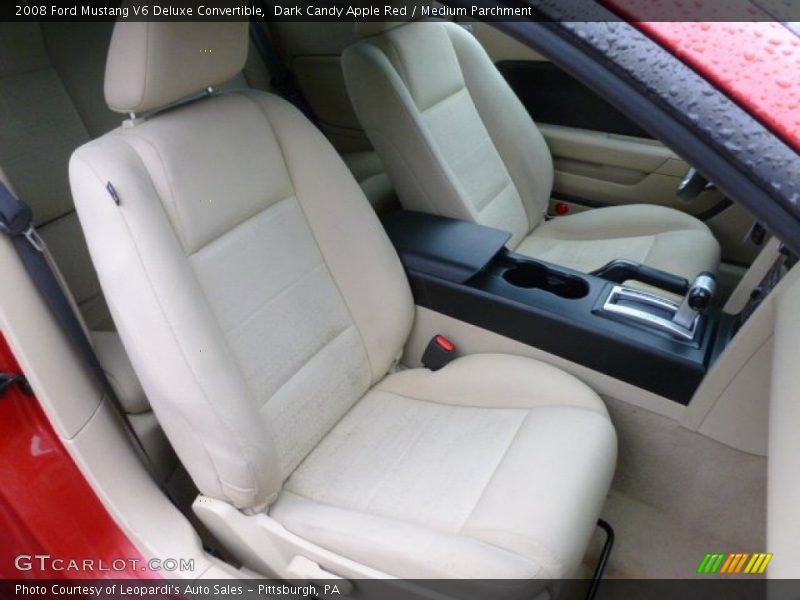  2008 Mustang V6 Deluxe Convertible Medium Parchment Interior