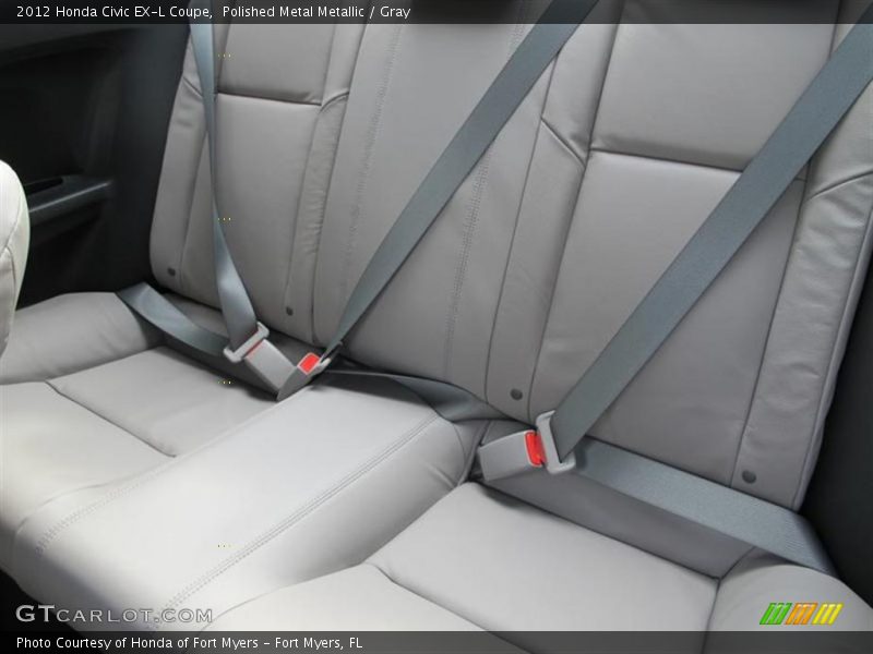 Polished Metal Metallic / Gray 2012 Honda Civic EX-L Coupe