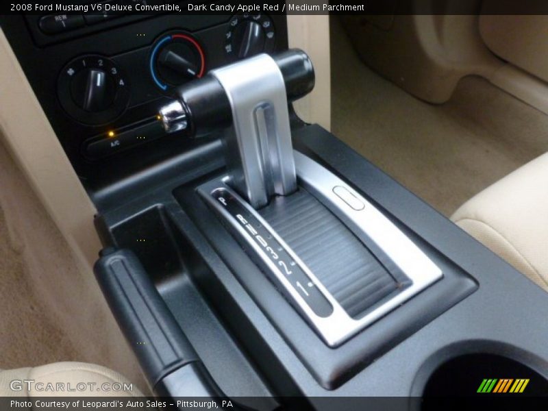  2008 Mustang V6 Deluxe Convertible 5 Speed Automatic Shifter