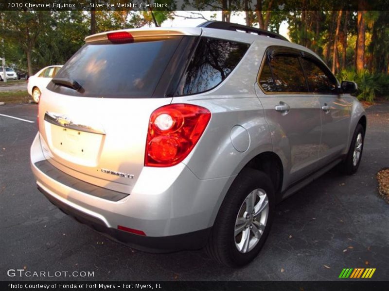 Silver Ice Metallic / Jet Black 2010 Chevrolet Equinox LT