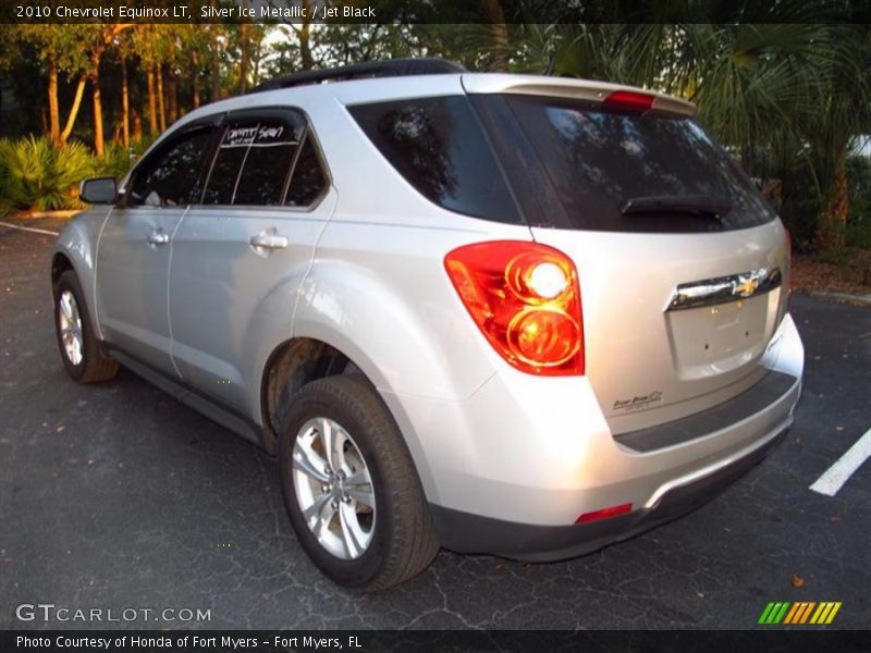 Silver Ice Metallic / Jet Black 2010 Chevrolet Equinox LT