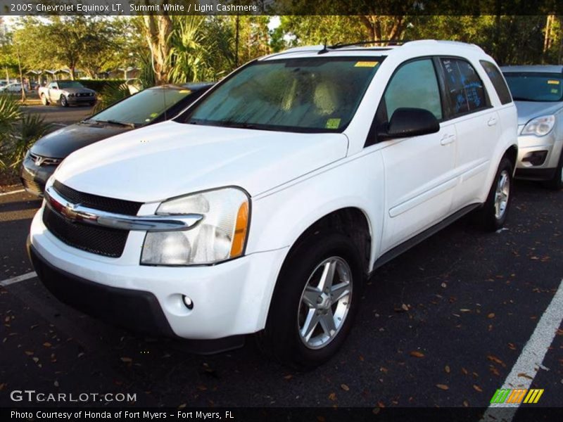 Summit White / Light Cashmere 2005 Chevrolet Equinox LT