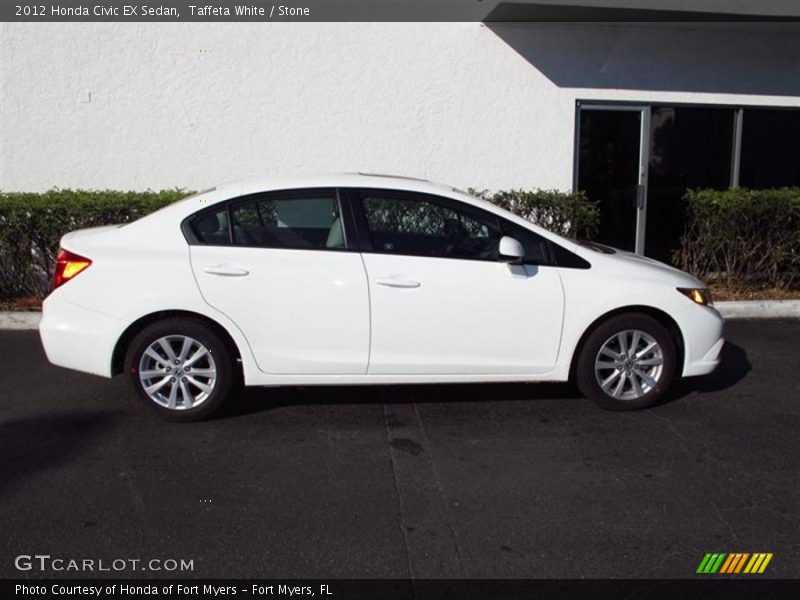  2012 Civic EX Sedan Taffeta White