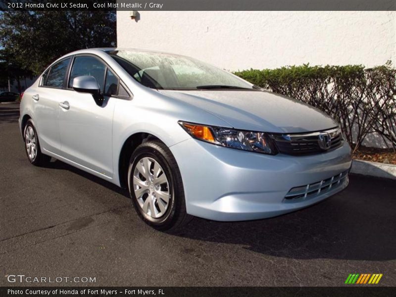 Front 3/4 View of 2012 Civic LX Sedan