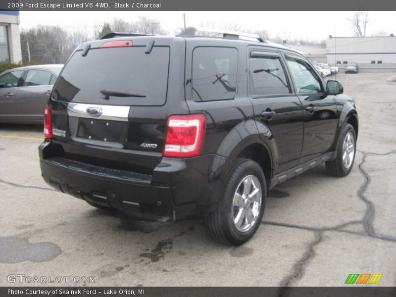 Black / Charcoal 2009 Ford Escape Limited V6 4WD