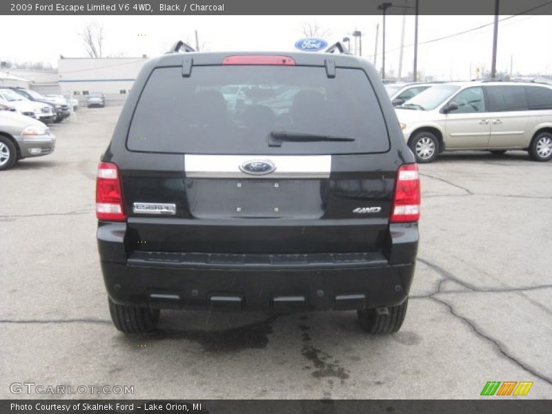 Black / Charcoal 2009 Ford Escape Limited V6 4WD