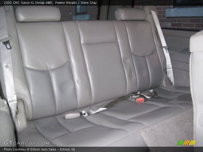 Pewter Metallic / Stone Gray 2003 GMC Yukon XL Denali AWD