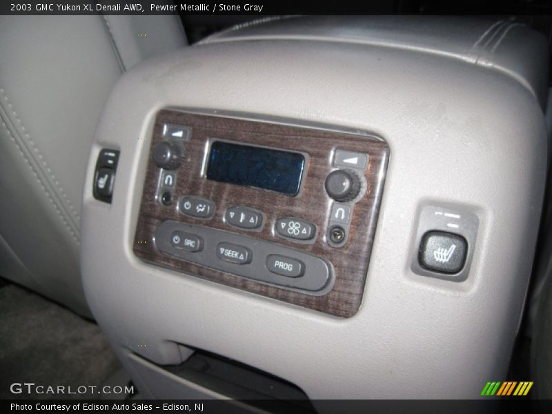 Pewter Metallic / Stone Gray 2003 GMC Yukon XL Denali AWD