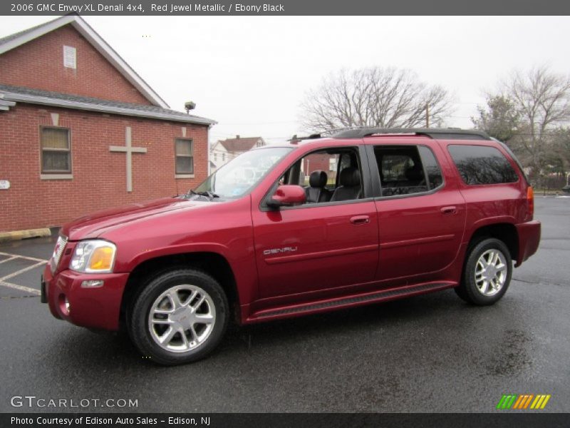 Red Jewel Metallic / Ebony Black 2006 GMC Envoy XL Denali 4x4
