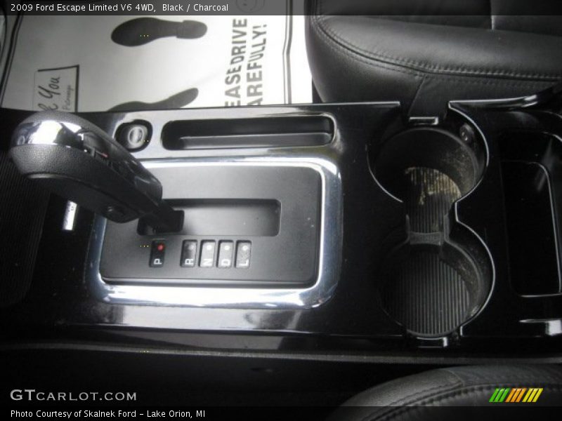 Black / Charcoal 2009 Ford Escape Limited V6 4WD