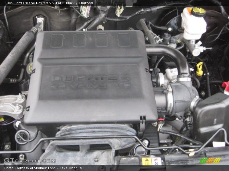 Black / Charcoal 2009 Ford Escape Limited V6 4WD