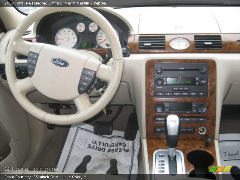 Merlot Metallic / Pebble 2007 Ford Five Hundred Limited