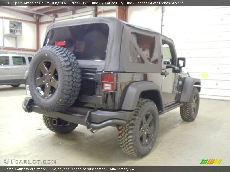  2012 Wrangler Call of Duty: MW3 Edition 4x4 Black