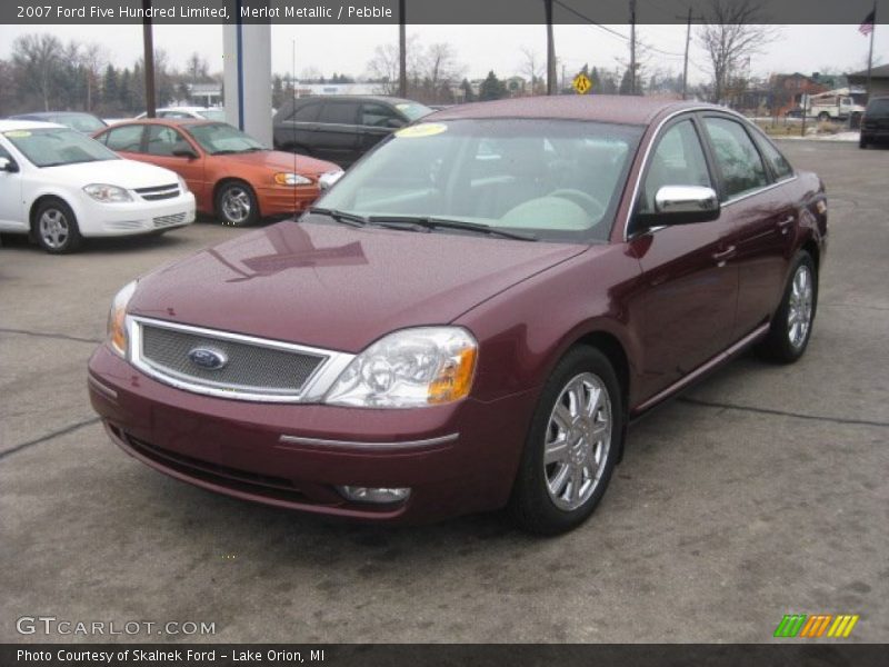 Merlot Metallic / Pebble 2007 Ford Five Hundred Limited