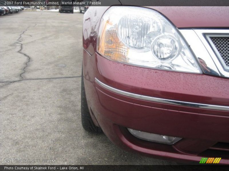 Merlot Metallic / Pebble 2007 Ford Five Hundred Limited