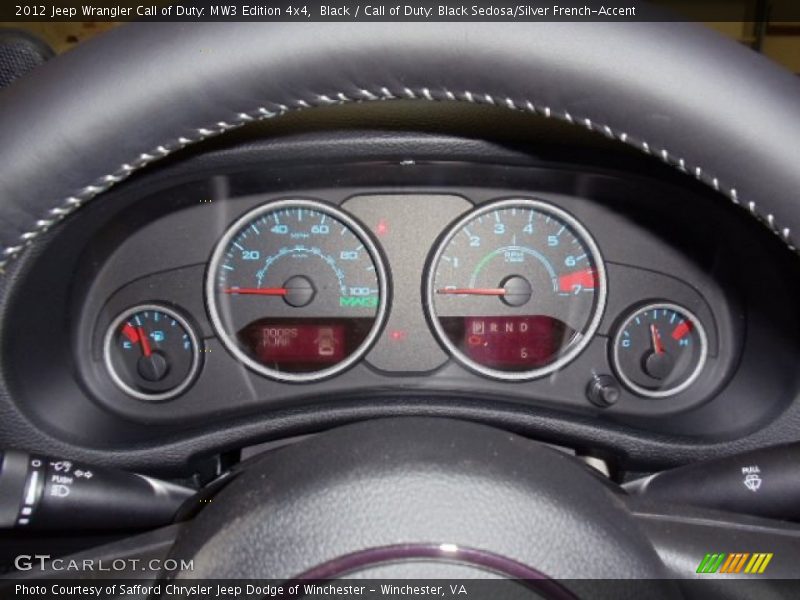  2012 Wrangler Call of Duty: MW3 Edition 4x4 Call of Duty: MW3 Edition 4x4 Gauges